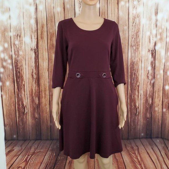 NYC Dresses & Skirts - NYC Dress M Burgundy